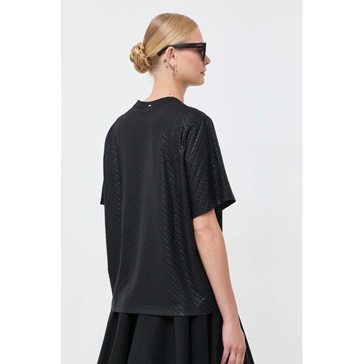 BOSS t-shirt damski kolor czarny L ANSWEAR.com