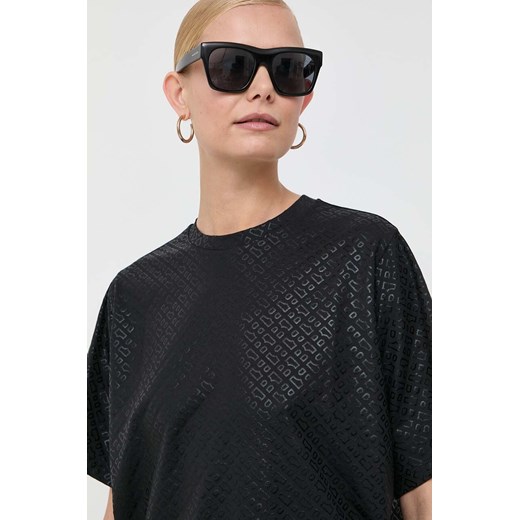 BOSS t-shirt damski kolor czarny XS ANSWEAR.com