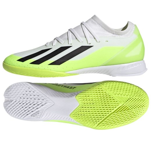 Buty piłkarskie adidas X Crazyfast.3 In M ID9340 białe białe ze sklepu ButyModne.pl w kategorii Buty sportowe męskie - zdjęcie 161225642