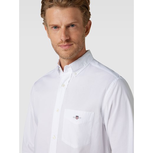Koszula casualowa o kroju regular fit z kieszenią na piersi model ‘POPLIN’ Gant M Peek&Cloppenburg 