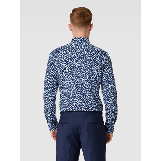 Koszula biznesowa o kroju slim fit ze wzorem na całej powierzchni model ‘Hank’ 42 promocja Peek&Cloppenburg 