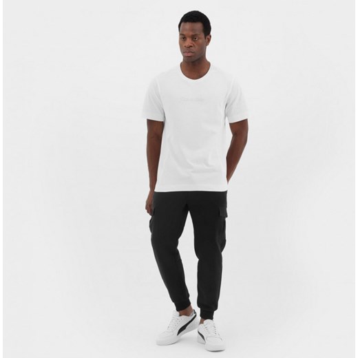 T-shirt męski Calvin Klein biały z krótkim rękawem