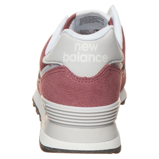 New Balance Skórzane sneakersy w kolorze czerwonym New Balance 42,5 wyprzedaż Limango Polska