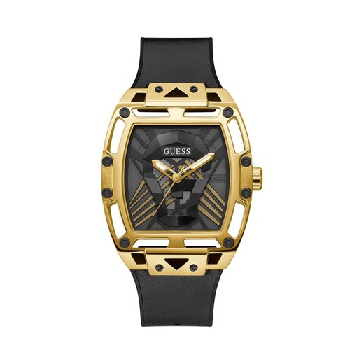 Guess zegarek GW0500G1 męski kolor czarny ze sklepu ANSWEAR.com w kategorii Zegarki - zdjęcie 161255283