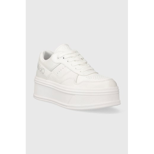 Buty sportowe damskie Liu Jo sneakersy na platformie sznurowane wiosenne 