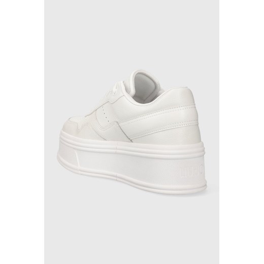 Liu Jo buty sportowe damskie sneakersy sznurowane na platformie 
