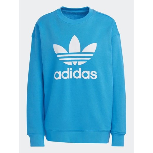 Bluza damska Adidas krótka z napisem w sportowym stylu 