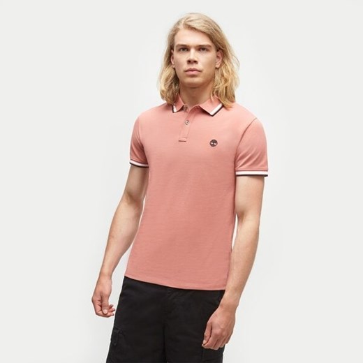 TIMBERLAND POLO SS TIPPED PIQUE POLO ze sklepu Timberland w kategorii T-shirty męskie - zdjęcie 161261701