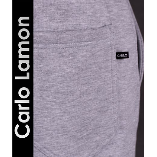 Szare spodnie dresowe 'Emilio' od Carlo Lamon sklep-carlo-lamon szary Spodnie