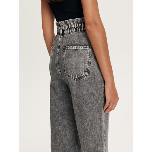Jeansy damskie Reserved bawełniane 
