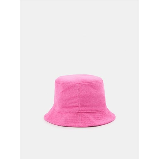 Sinsay - Kapelusz bucket hat - różowy Sinsay Jeden rozmiar okazyjna cena Sinsay