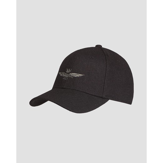 Wełniana czapka z daszkiem AERONAUTICA MILITARE ze sklepu S'portofino w kategorii Czapki z daszkiem męskie - zdjęcie 161275901