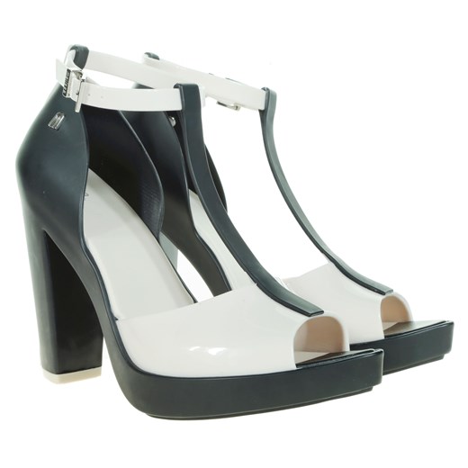 CZÓŁENKA MELISSA BITE AD BLACK BEIGE riccardo szary meliski