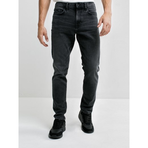 Spodnie jeans męskie czarne Harper 906 ze sklepu Big Star w kategorii Jeansy męskie - zdjęcie 161279732