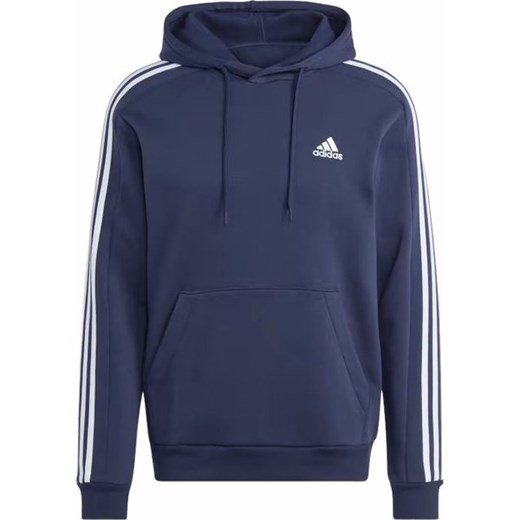 Bluza męska Essentials Fleece 3-Stripes Hoodie Adidas ze sklepu SPORT-SHOP.pl w kategorii Bluzy męskie - zdjęcie 161285300