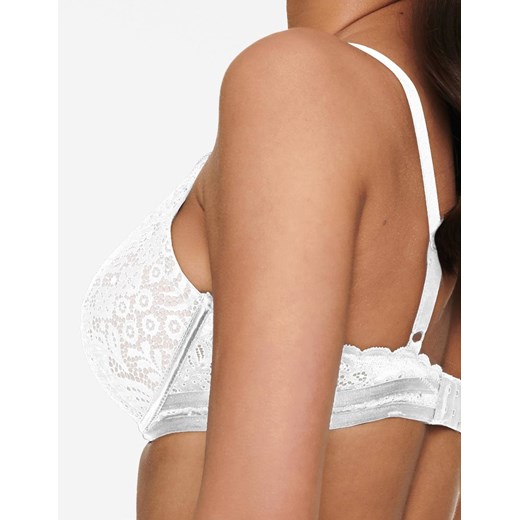Biustonosz push up Henderson Hint 37369 biały Henderson Ladies 75D piubiu_pl