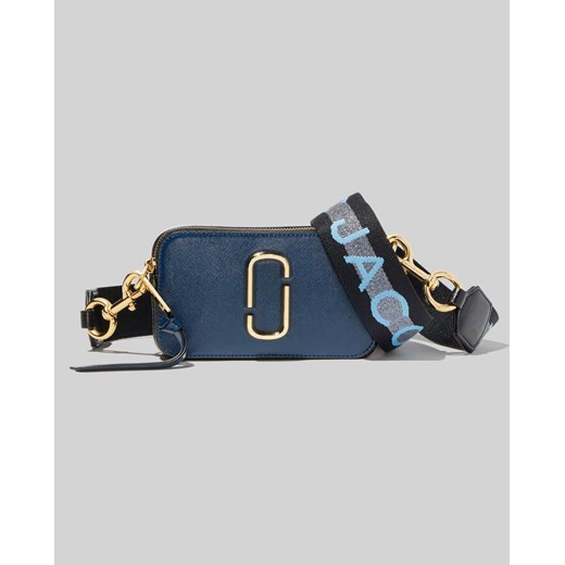 MARC JACOBS Niebieska torebka Snapshot Small Marc Jacobs ONE SIZE wyprzedaż Moliera2.com