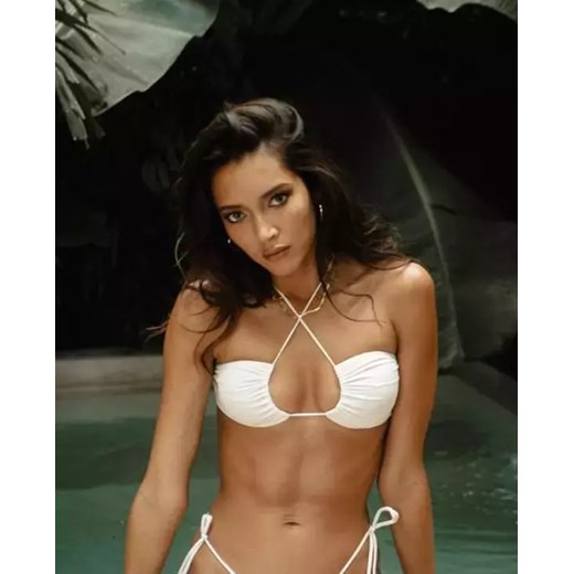 LE PRIVÉ Biała góra od bikini Yulia rozmiar XS Le Privé S Moliera2.com