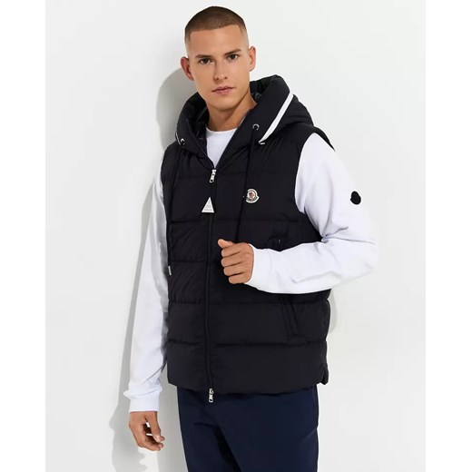 MONCLER Czarna kamizelka puchowa Cardamine rozmiar 2 Moncler 2 Moliera2.com