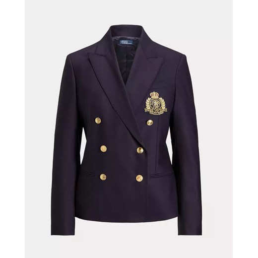 RALPH LAUREN Dwurzędowa marynarka z herbem rozmiar 6 Ralph Lauren 6 Moliera2.com