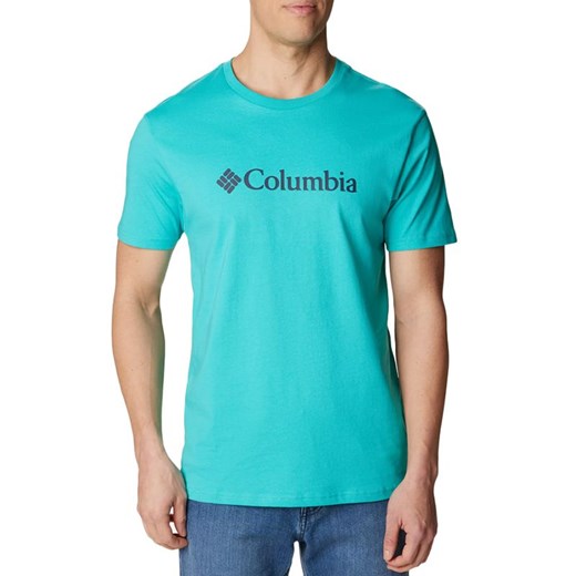 Koszulka Columbia CSC Basic Logo 1680053454 - niebieska ze sklepu streetstyle24.pl w kategorii T-shirty męskie - zdjęcie 161307590
