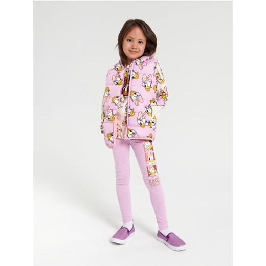 Sinsay - Legginsy Daisy - niebieski Sinsay 98 Sinsay