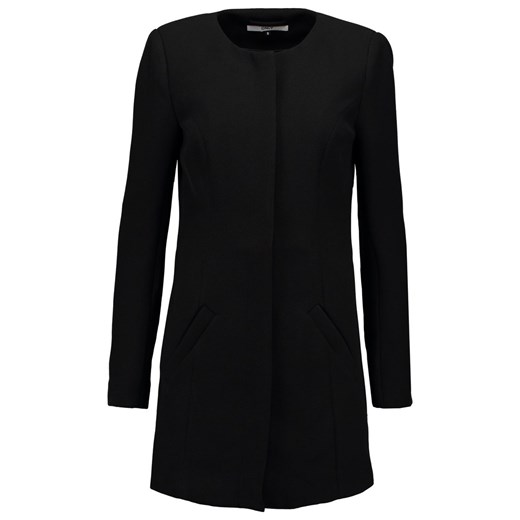 ONLY ONLBETTY Krótki płaszcz black zalando czarny abstrakcyjne wzory