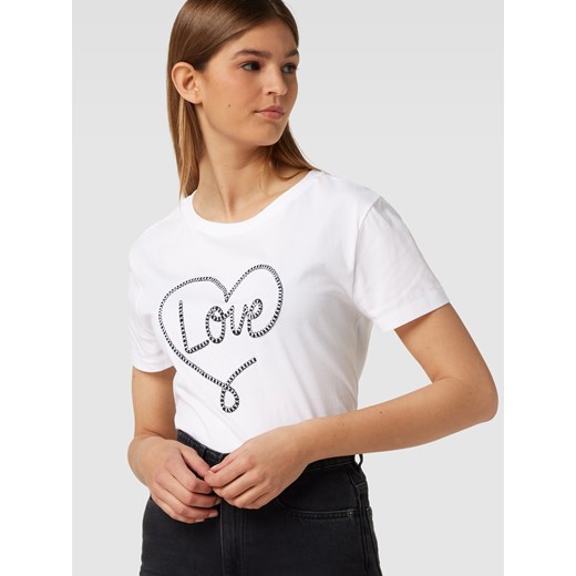 T-shirt z wyhaftowanym motywem model ‘Valentinstag’ 36 Peek&Cloppenburg  promocja