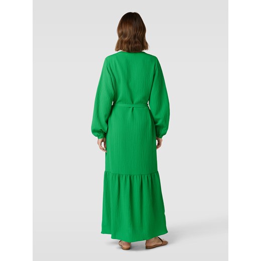 Długa sukienka z dekoltem w serek model ‘Ghalia’ Another Label S Peek&Cloppenburg 