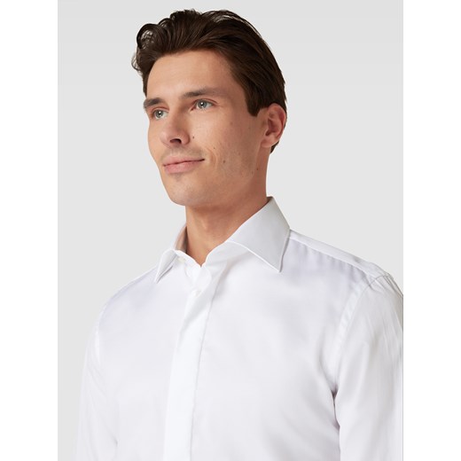 Koszula biznesowa o kroju slim fit model ‘WIDESPREAD’ Profuomo 40 okazyjna cena Peek&Cloppenburg 