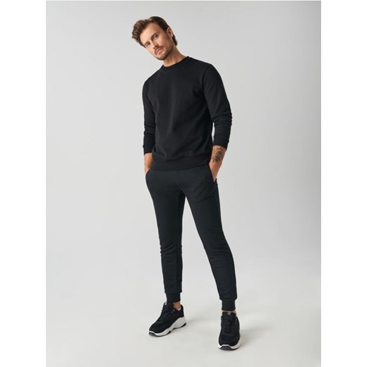 Sinsay - Spodnie dresowe slim jogger - czarny Sinsay L Sinsay