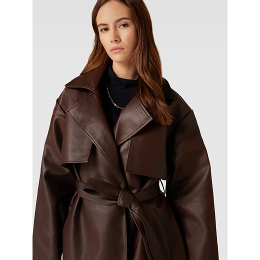 Płaszcz z imitacji skóry 40 Peek&Cloppenburg 