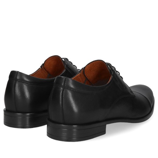 Czarne derby Kris, Conhpol, Derby, CE6367-02, Konopka Shoes Conhpol 42 Konopka Shoes