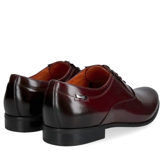 Bordowe oxfordy Dorian, Conhpol, Oxfordy, CE6371-01, Konopka Shoes Conhpol 45 Konopka Shoes