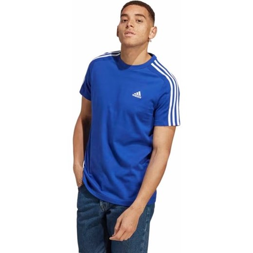 Koszulka męska Essentials Single Jersey 3-Stripes Adidas XXL SPORT-SHOP.pl