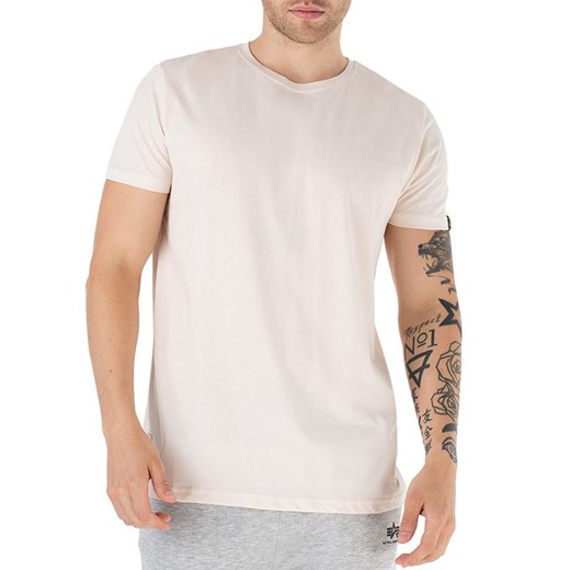 Koszulka Alpha Industries USN Blood Chit T 2 136503578 - beżowa ze sklepu streetstyle24.pl w kategorii T-shirty męskie - zdjęcie 161349781