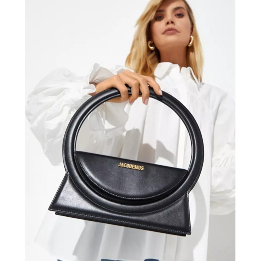 JACQUEMUS Czarna torebka Le sac Rond Jacquemus ONE SIZE Moliera2.com