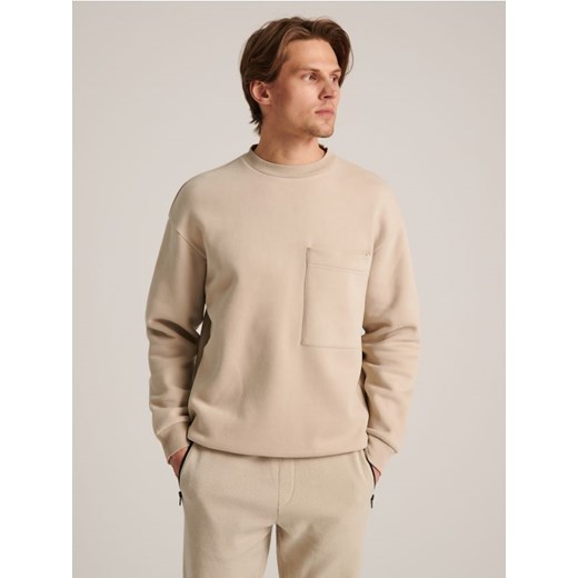 Sinsay - Bluza z kieszenią - żółty Sinsay S wyprzedaż Sinsay