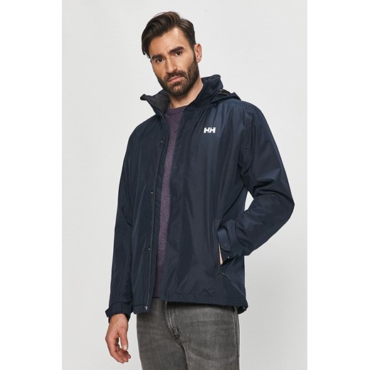 Helly Hansen kurtka DUBLINER INSULATED JACKET męska kolor granatowy przejściowa 53117 ze sklepu ANSWEAR.com w kategorii Kurtki męskie - zdjęcie 161365353
