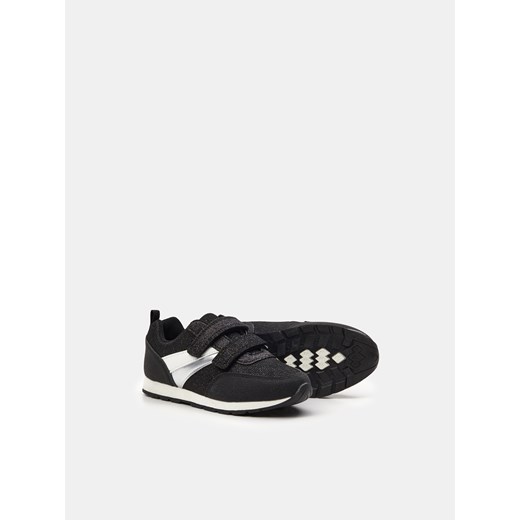 Sinsay - Sneakersy na rzepy - czarny Sinsay 24 Sinsay