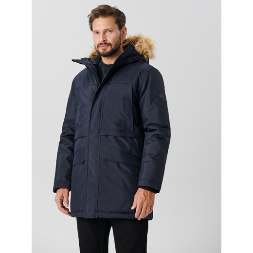 Sinsay - Kurtka parka - granatowy Sinsay XS Sinsay