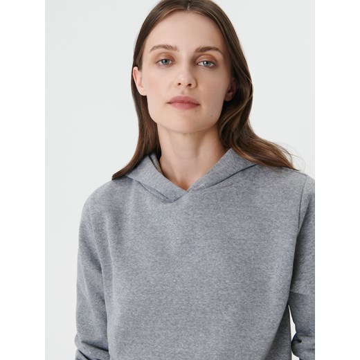 Sinsay - Bluza z kapturem - szary Sinsay S Sinsay