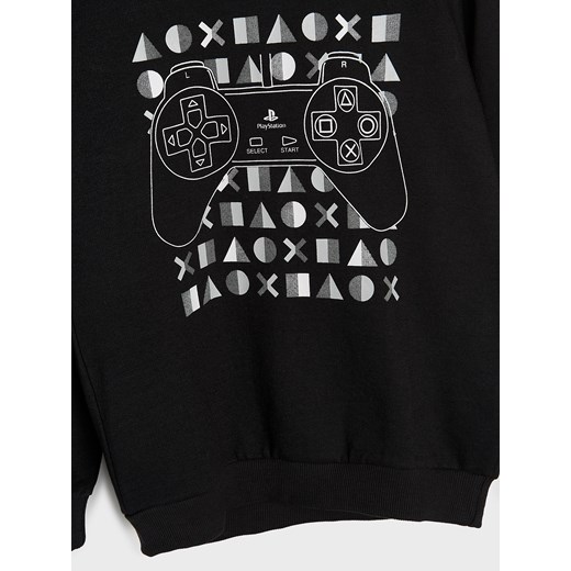 Sinsay - Bluza PlayStation - czarny Sinsay 134 Sinsay