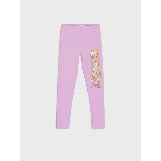 Sinsay - Legginsy Daisy - niebieski Sinsay 104 Sinsay