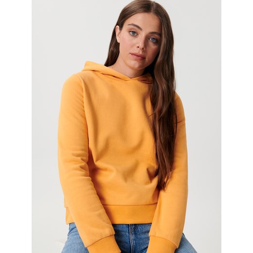 Sinsay - Bluza z kapturem - żółty Sinsay XXS Sinsay