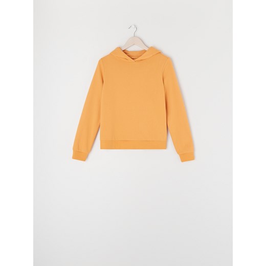 Sinsay - Bluza z kapturem - żółty Sinsay S Sinsay
