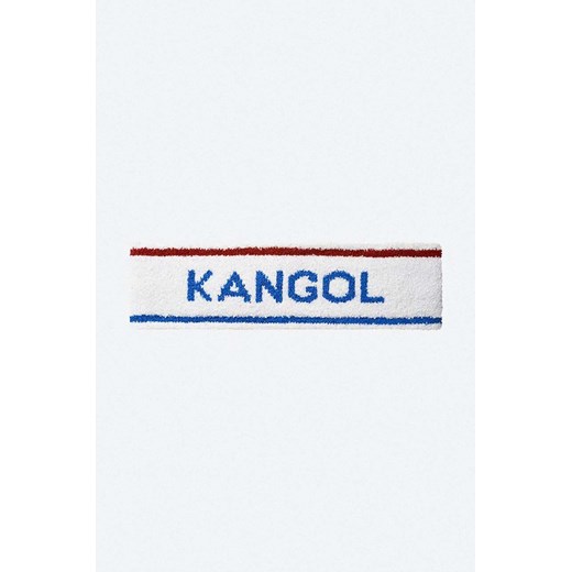 Kangol opaska na głowę kolor biały K3302ST-WHITE/CIAN ze sklepu PRM w kategorii Opaski damskie - zdjęcie 161390880