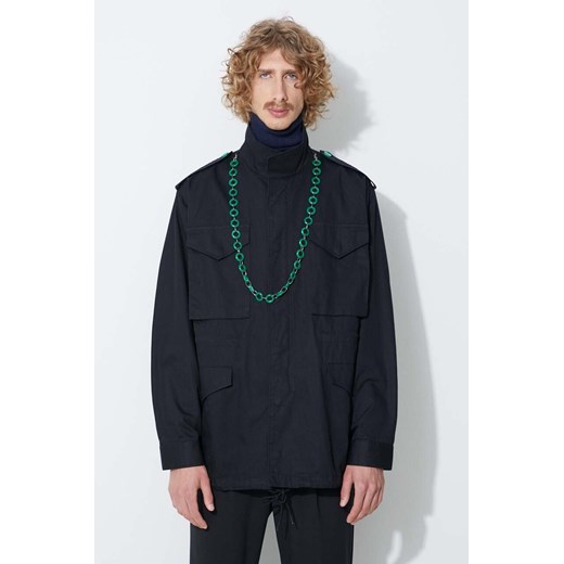 CLOT kurtka bawełniana kolor czarny przejściowa CLJK22S40018.BLACK-BLACK ze sklepu PRM w kategorii Kurtki męskie - zdjęcie 161391153