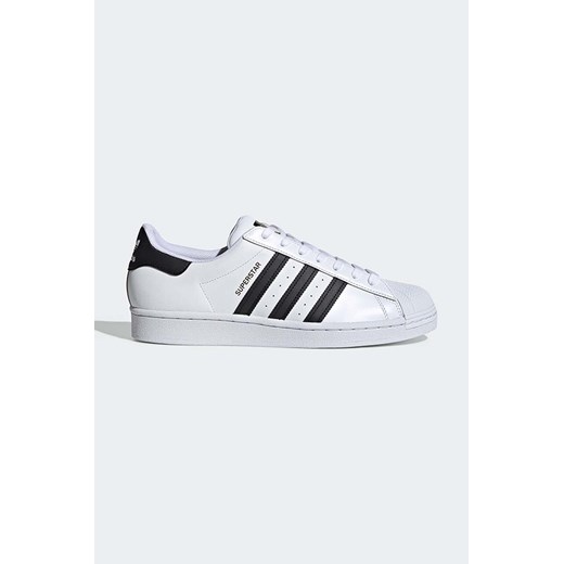 adidas Originals sneakersy skórzane Superstar EG4958 kolor biały ze sklepu PRM w kategorii Buty sportowe damskie - zdjęcie 161391523