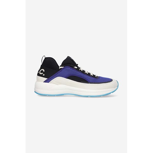 A.P.C. sneakersy Run Around PXBSO.M56084 kolor granatowy ze sklepu PRM w kategorii Buty sportowe męskie - zdjęcie 161391700